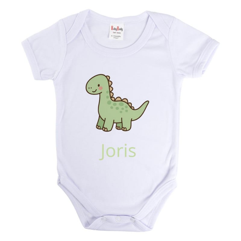 Body bébé Mc Dinosaure personnalisé