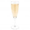 Flûte à champagne couple minimaliste gravé
