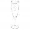 Flûte à champagne couple avec prénom