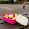 Lunch box rose licorne personnalisée