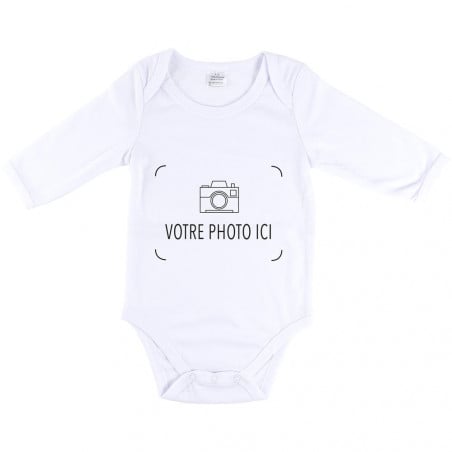 Body long bébé personnalisé