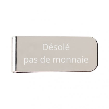 pince billet personnalisée