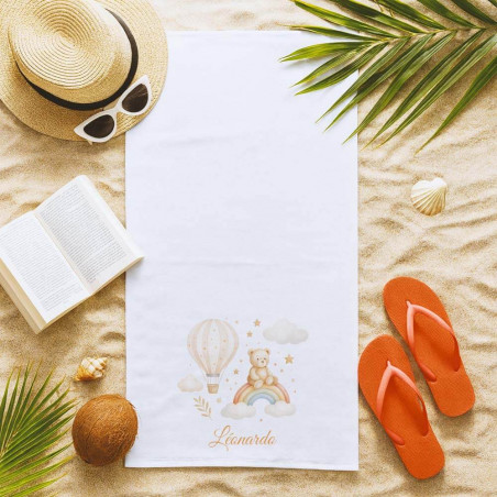 Serviette de bain bébé personnalisable
