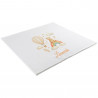 Serviette de bain bébé personnalisée prénom