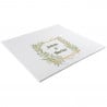 Serviette de bain couple ou mariage personnalisée avec prénom