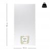 Taille de la serviette de bain couple ou mariage