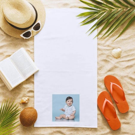 Serviette de bain personnalisable
