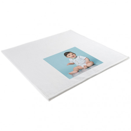 Serviette bain personnalisé photo