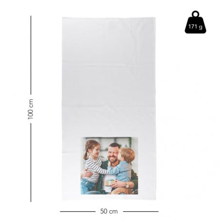 Serviette bain douce à personnaliser