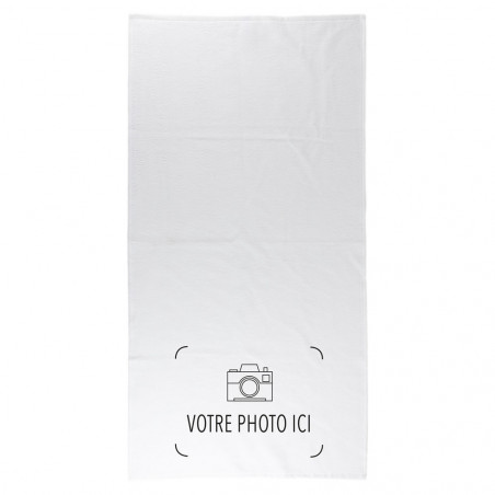Serviette bain 50x100 cm personnalisée
