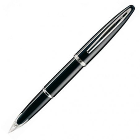 Stylo Waterman CARENE Laque Noir ST Plume à personnaliser