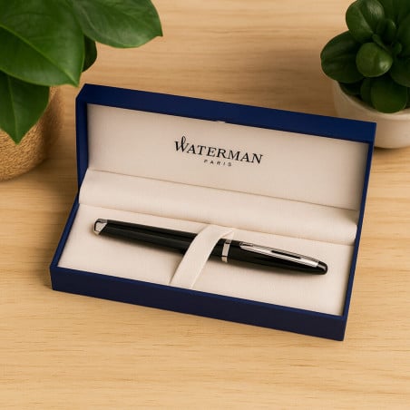 Stylo Plume Waterman noir personnalisé