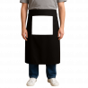 Tablier de Ceinture Cuisine Noir photo à personnaliser