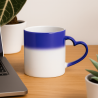 Mug Photo Coeur Magique Bleu a personnaliser
