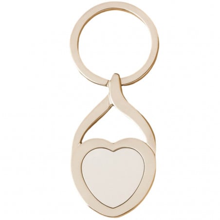 Porte-clé Métal Photo So Love à personnaliser