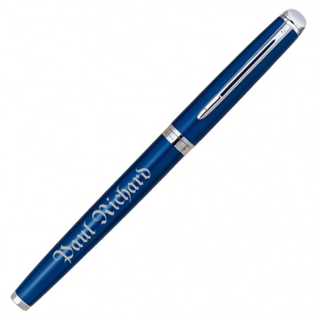 Stylo Waterman roller gravé