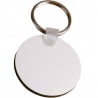 Porte-clé Photo Rond Bois à personnaliser