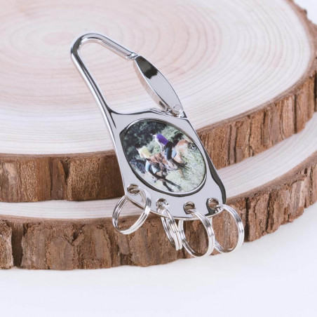 Porte clef mousqueton original personnalisé