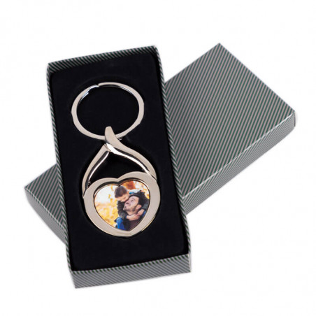 porte clefs love métal personnalisable