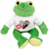 Peluche grenouille personnalisable photo