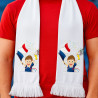 Echarpe blanche personnalisable