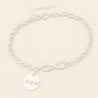 Bracelet infini gravé