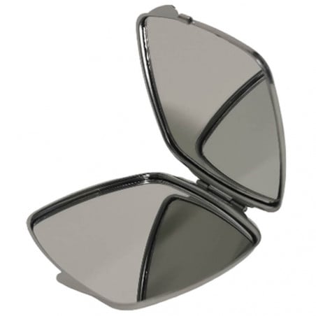 Miroir de poche Carré double miroir à personnaliser