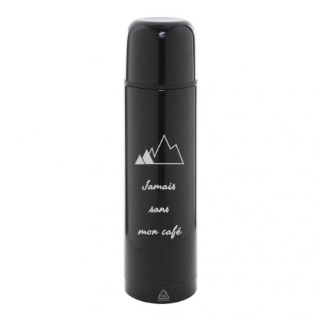 Bouteille thermos gravée