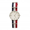 Montre Bleu Blanc Rouge gravé