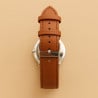 bracelet cuir brun