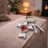 Porte clé hand spinner ourson
