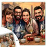 Tableau personnalisable jeu vidéo urbain
