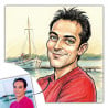 Portrait personnalisable style caricature