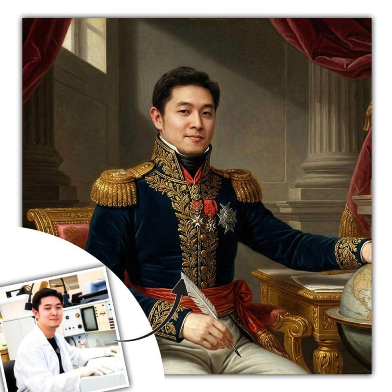 Tableau Napoléon personnalisé