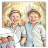 Tableau personnalisé conte pour enfant