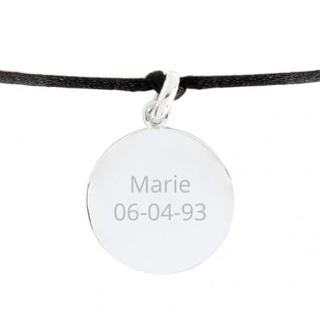 Bracelet signe du zodiaque argent personnalisé
