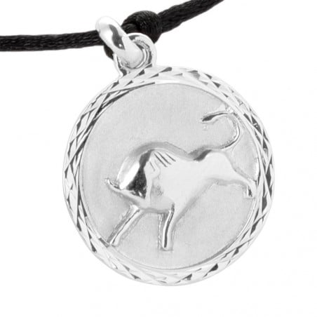 Bracelet signe taureau argent personnalisé
