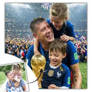 Tableau personnalisé football célébration