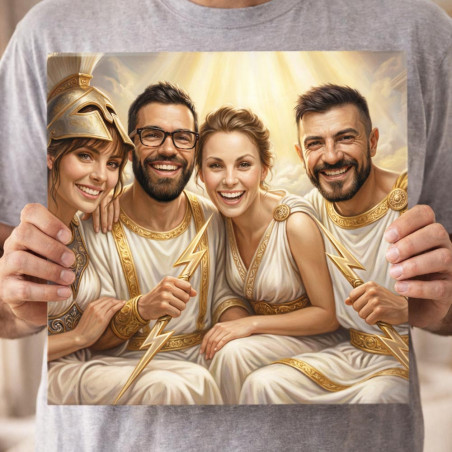 Tableau personnalisable dieu grec