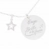 Collier argent collection mots d’amour brille a ta façon et pendentif etoile