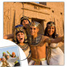 Tableau Pharaon personnalisé à partir de votre photo