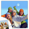 Tableau Pixel Art 16bit personnalisé