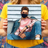 Tableau photo style Pixel Art personnalisé
