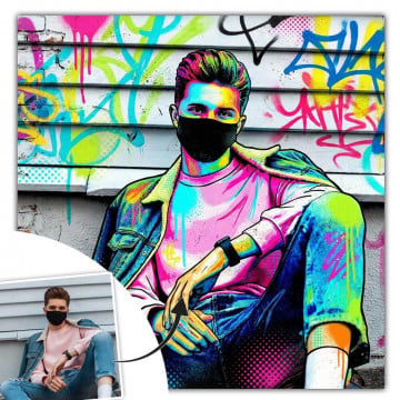 Tableau Street Art personnalisé