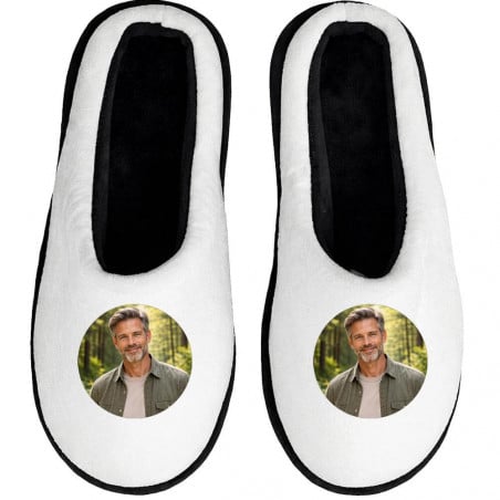 Chaussons avec photos imprimées