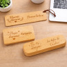 Mots d’amour cadeau en bois personnalisé