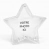Boule à neige étoile à personnaliser