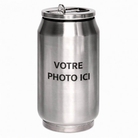 Canette photo à personnalisé
