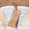 Marque page en bois unique pour maman