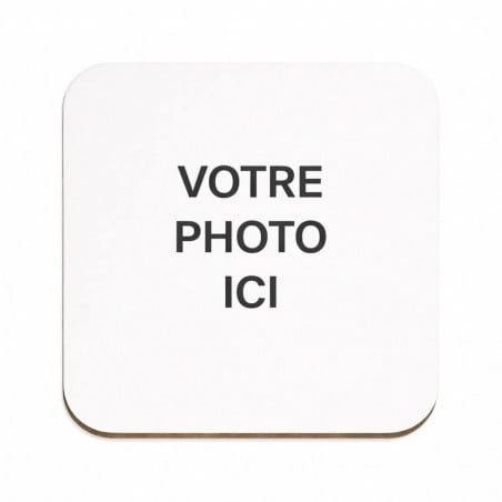 Dessous de verre personnalisé avec votre photo